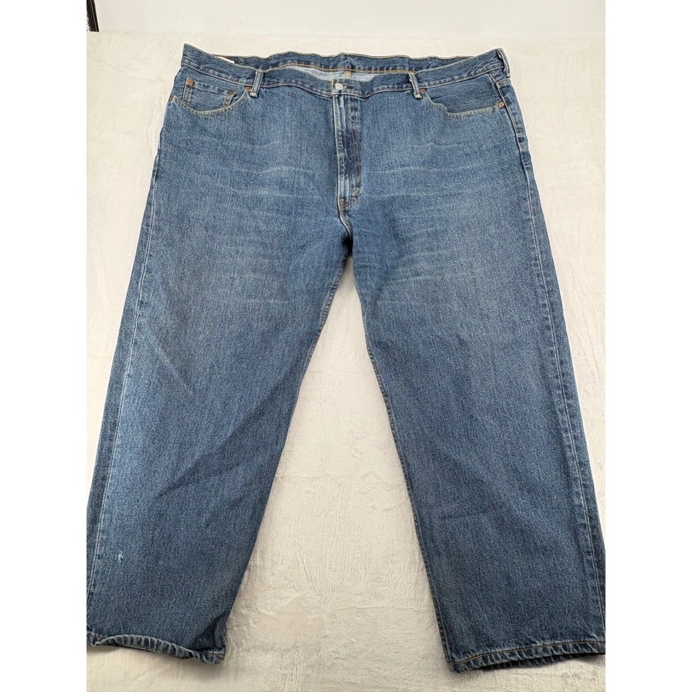 Levi's 550 Jeans Mens 52x29 Relaxed Fit Blue Denim Medium Wash 01550-4891